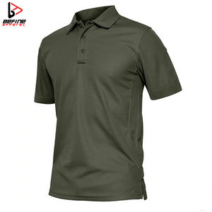 Camiseta personalizada para Hombre, Polos de Golf, Camisetas Para Hombre, Camisas Para Hombres, Polos de manga corta lisos y transpirables con botones - Product Image 3