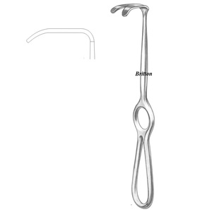 Retractor Quirúrgico Wassmund de 20 CM, Alta Calidad, 33X20 MM, Manual, Acero Inoxidable, Certificado CE Clase I, Modelo BI-114-0943 - Product Image 1