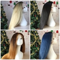 Offre Spéciale 100 cheveux humains purs prix de gros cheveux vierges Remy cheveux en vrac vendre à la russie, l'ukraine, la biélorussie .... cheveux de couleur