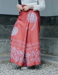 Sarong-tela tradicional de estilo étnico para hombre y mujer, tela de Batik Unisex de todas las tallas