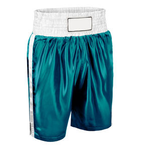 OEM-pantalones cortos de boxeo para hombre, 100% poliéster, estampado personalizado, Kickboxing - Product Image 1