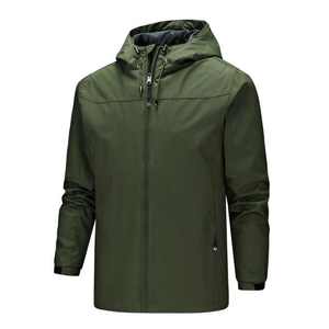 Wholesale Plus Size Waterproof Sports Windbreaker Outdoor Softshell Custom Design Hooded <b>Jacket</b> for Men'<b>s</b> - Product Image 3