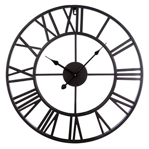 <span class=keywords><strong>Horloge</strong></span> murale décorative à Quartz <span class=keywords><strong>noir</strong></span>, grand numérique rétro, en métal, conception moderne, nouvelle collection - Product Image 1