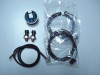 Testo — jauge de pression d'air numérique LED rouge, 52mm, capteur électronique, Kit de jauge de Suspension pour sac d'air de voiture, Automobile, facile à installer