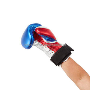 Gants de boxe en cuir double face, personnalisés, professionnel, pour enfants, épais - Product Image 4