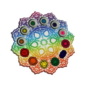 Best Price Handcrafted Printed Chakra <b>Coaster</b>/<b>agate</b> Slices - Product Image 1