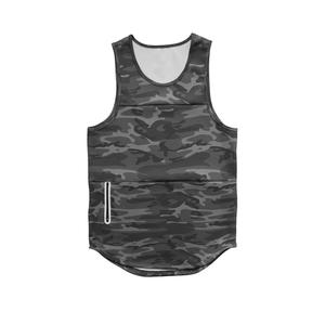 Débardeur de sport Stringer Gym personnalisé pour hommes concevez votre propre coton uni musculation grande taille style décontracté tricoté - Product Image 1