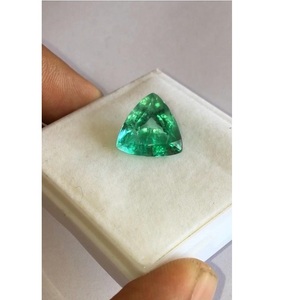 มรกตธรรมชาติล้านล้านล้านพลอยตัดสีเขียวพร้อมใบรับรอง IGI สำหรับเครื่องประดับ - Product Image 3