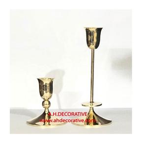 Tall Candlestick Holder Wholesale Price Home Decorative Metal <b>Candle</b> Holder for Decoration Aluminum Casted Silver <b>Candle</b> Stand - Product Image 5