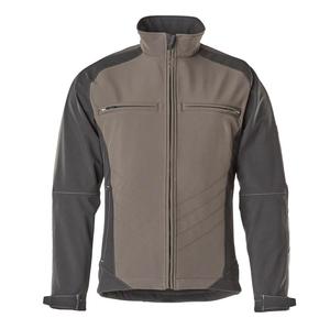 Chaqueta cortavientos Softshell de corte regular para hombre, chaquetas Softshell de poliéster 100% personalizadas, novedad - Product Image 1