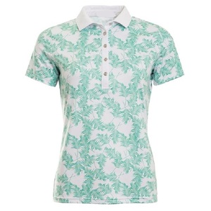 Femmes personnalisé 100% coton écologique Anti-rides pour chemise respirant séchage rapide impression couleur numérique complète manches courtes - Product Image 2