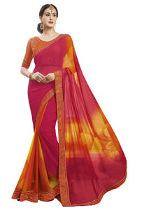 ผ้าชีฟอง Saree alphanumero - Product Image 4