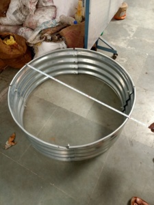 Premium Quality <b>Galvanized</b> Fire <b>Pit</b> <b>Ring</b> 36 " - Product Image 2