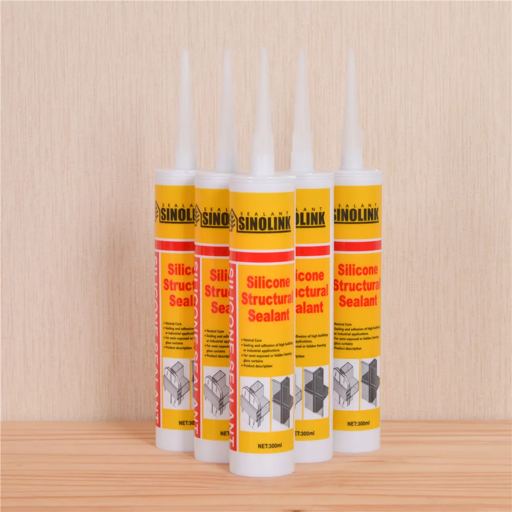 Black Firestop Clear Tile Wholesalers Silicone Adhesives and Sealants in Sauage Tubes