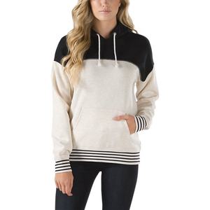 Venta al por mayor de invierno sólido de algodón pesado de las mujeres de gran tamaño de impresión personalizada frente pulóver con capucha OEM servicio Anti-pilling transpirable - Product Image 1