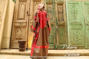 Kimono de lino de manga larga para mujer, vestido hecho a mano de talla grande, novedad - Product Image 4