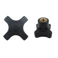 Boutons en bakélite modernes M4-M12, poignées en plastique en forme d'étoile, certifiés ROHS, couleur personnalisée, pour armoires de cuisine, salle de bain, commodes et penderies