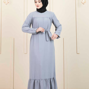 Nouvelle saison de robes modestes islamiques pour femmes-Abaya Kaftan tunique Kimono Hijab éthéré ethnique turc qualité inspiré Dubaï arabe - Product Image 1