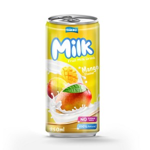 Leche de Avena y Almendras Esterilizada con Sabor a Tan Do, en Lata de Aluminio Delgada de 250 ml, 24 Unidades/Caja, Certificación HACCP ISO/HALAL, Instantánea - Product Image 5