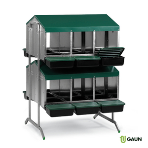 Batería de suelo de plástico, nido de colocación, 12 compartimentos - Product Image 1