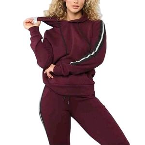 Sweat à capuche pour femme, vêtement sans manches, respirant, confortable, costume de Jogging, pull, - Product Image 1