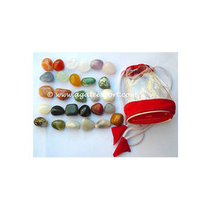 Surtido de piedras caídas en bolsa y piedra semipreciosa exportador - Product Image 1