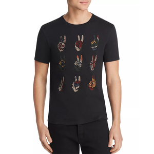 Camisetas personalizadas de moda con bordado en blanco para hombre, diseño de logotipo personalizado, camisetas en blanco, productos en oferta. - Product Image 1