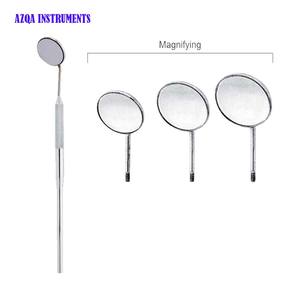 Espejo Dental Manual de Acero Inoxidable con Mango y Herramienta de Agarre para Uso Bucal - Product Image 4