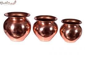ที่มีคุณภาพที่ดีที่สุดทนทานทองแดงออกแบบ Lota สำหรับบ้านและสำนักงาน - Product Image 3