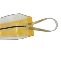 Sac de toilette transparent en PVC tendance