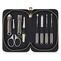 Nouveau kit de manucure et pédicure LENDIZER SURGICAL en acier inoxydable unisexe 12 pièces pour la beauté et les soins personnels 2021