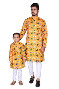 Vestido de boda con estampado de Kurta para hombre, traje de boda con estampado de Eid, Salwar, Kameez, ropa india y paquistaní - Product Image 2