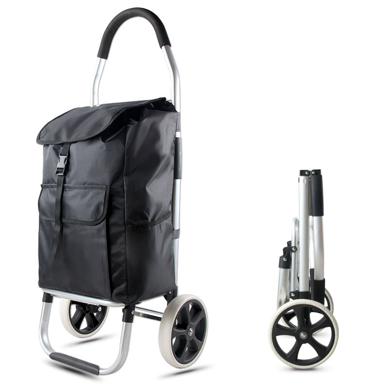 Рекламная Складная Сумка-тележка carros de la compra с колесом