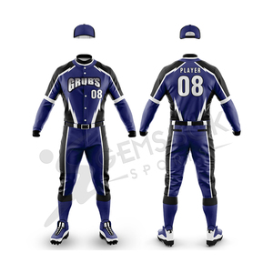 ชุดยูนิฟอร์มเบสบอลผู้ชายแบบสั่งทำพิเศษ พิมพ์ลายแบบ Sublimation ป้องกันแบคทีเรีย ป้องกันรังสียูวี แห้งเร็ว ระบายอากาศดี ดีไซน์ใหม่ ขายส่ง - Product Image 2