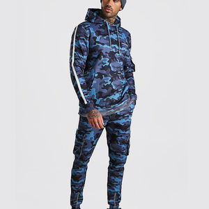 Chándal Informal con Capucha de Algodón y Forro Polar, con Logotipo Personalizado, para Adultos, para Correr, Trotar, Ropa Deportiva de Secado Rápido - Product Image 5