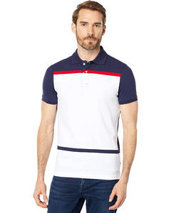 Camisetas de Golf de Manga Corta para Hombre, Tallas Grandes, Antiarrugas, de Felpa Sólida de 200g, con Logotipo Personalizado, 100% Algodón, Alta Calidad - Product Image 2