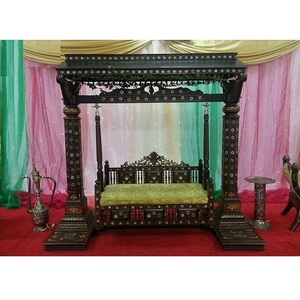 Jhula Nupcial para Bodas, Eventos Mehndi, Decoración Sangeet para Damas, Columpio Jhula, Decoración India Jhula para Asiento de Novia - Product Image 1