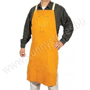 Welding <b>Apron</b> Apronapron Welding <b>Apron</b> Customized Logo <b>White</b> Leather Welding <b>Apron</b> - Product Image 6