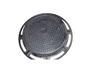 Cubierta de boca de hierro fundido para estacionamiento de carretera, cubierta de tubería de hierro fundido EN124, producto OEM de calidad japonesa - Product Image 1