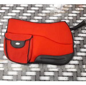 Tapis de selle de cheval Orangefabric avec sac intégré Style dressage coton mousse polycoton Inde fabriqué Angleterre exporté - Product Image 1