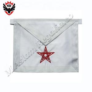 Ras du cou à 28 degrés brodé en relief, chevalier de soleil, hématite de style écossais - Product Image 4