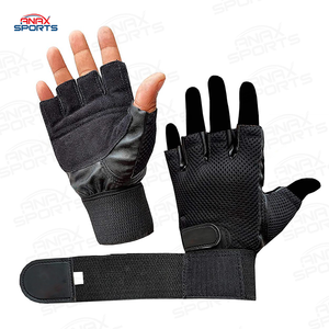 Comfortable Best Selling Leather Made Pakistan Manufactured <b>Weight</b> Lifting <b>Gloves</b> for Sale With OEM Service - Product Image 2