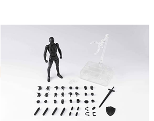 Mannequin de <span class=keywords><strong>dessin</strong></span> mobile en PVC, une paire de supports de figurines d'action, ensemble parfait, jouets de <span class=keywords><strong>dessin</strong></span> animé, jouet de modèle, hauteur du jouet de modèle : 15 cm - Product Image 4