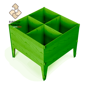 Miglior Portapane da Terra Autoportante Preassemblato Moderno Prodotto in Italia in Legno di Betulla Certificato FSC 12mm di EUROSUD CATALDI - Product Image 6