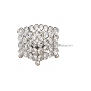 Bougeoir simple en T, décoration en métal massif, pour l'intérieur et l'extérieur - Product Image 5