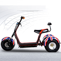 Tricycle gros pneu Scooter électrique EB-05 avec siège électrique Scooter électrique 3 roues moto route 2021