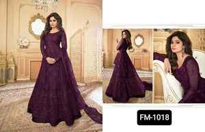 Salwar kameez-traje indio pesado de diseñador, ropa de fiesta, traje indio de Surat, gharacholi con Dupatta - Product Image 4