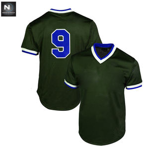 Camiseta de béisbol para hombre, Jersey de béisbol con cuello redondo, personalizada, alta calidad, 2021 - Product Image 4