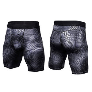 Mens Compression Base <b>Layer</b> Fitness Shorts Sports Workout Running Pants Bottoms Sublimation Printed Shorts Athletic Sports Short - Product Image 1