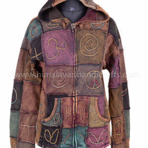 Enzyme-sweat à capuche et veste d'hiver, lavage Enzyme, CSWJ 386 - Product Image 1